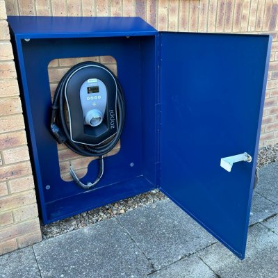 Electric Charging Point Storage Box